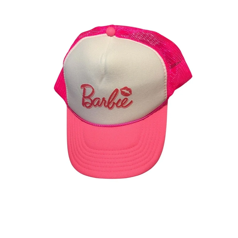 Barbie Pink Graphic Baseball‎ Hat Barbiecore Adjustable Cap